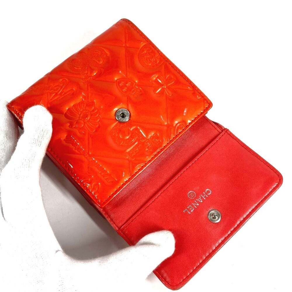 CHANEL Authentic Red Leather Wallet - Picture 7 of 12